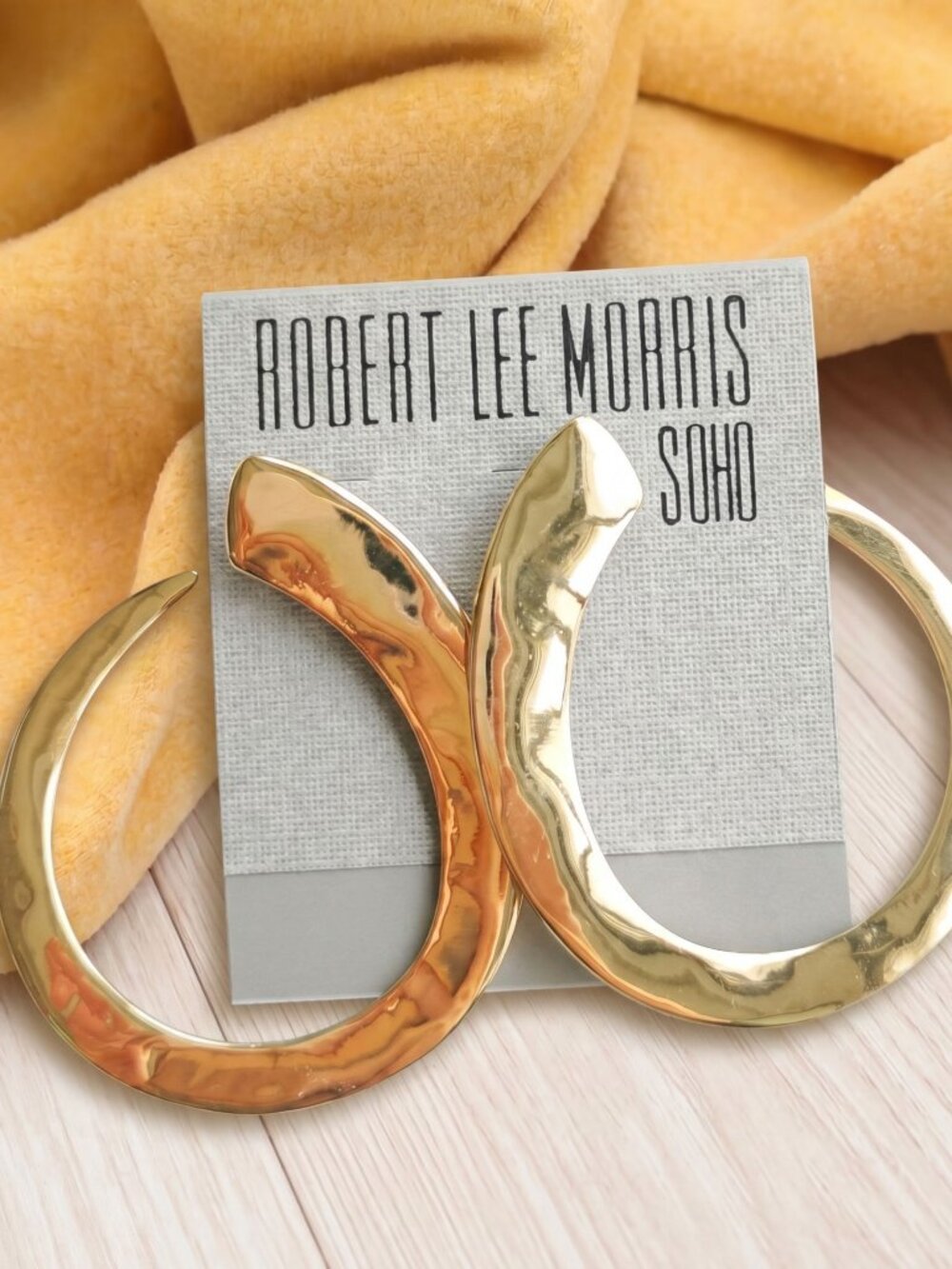 Robert Lee Morris Hoop Earrings